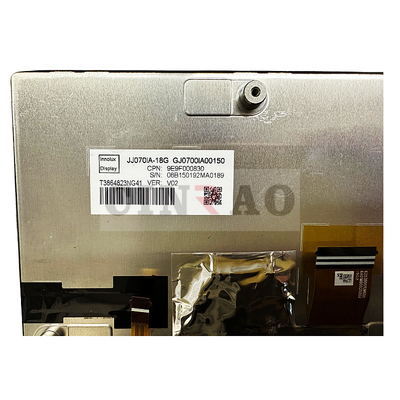 7 ιντσών 800*480 Εικονική οθόνη JJ070IA-18G LCD οθόνη Πίνακας οθόνης Οδηγός GPS