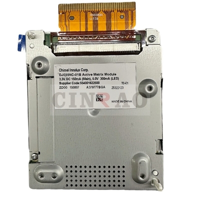 3.5 ιντσών LCD οθόνη οργάνων DJ035NC-01B Πίνακα οθόνης αυτοκινήτου για οθόνη ταχύτητας VW Audi