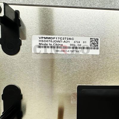 7 ιντσών 800*480 LCD οθόνη HSD070JDW7-A21 Πίνακα οθόνης αυτοκινήτου WLED LVDS GPS πλοήγηση