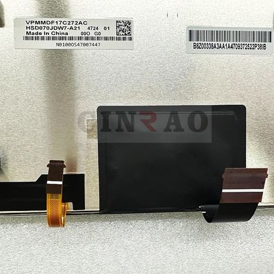 7 ιντσών 800*480 LCD οθόνη HSD070JDW7-A21 Πίνακα οθόνης αυτοκινήτου WLED LVDS GPS πλοήγηση