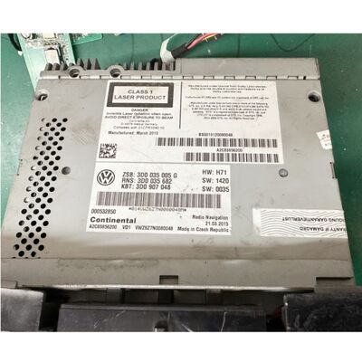 Σύστημα πλοήγησης αυτοκινήτου για Volkswagen Phaeton RNS810 Στερεοφωνικό Player VW RNS 810 GPS Audio