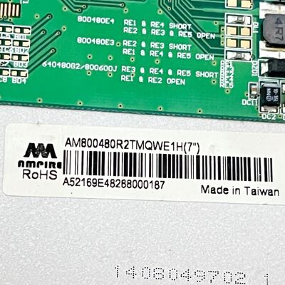 7 ιντσών οθόνη LCD AM800480R2TMQWE1H Πίνακα αυτοκινήτου AM-800480R2TMQW-01H-F