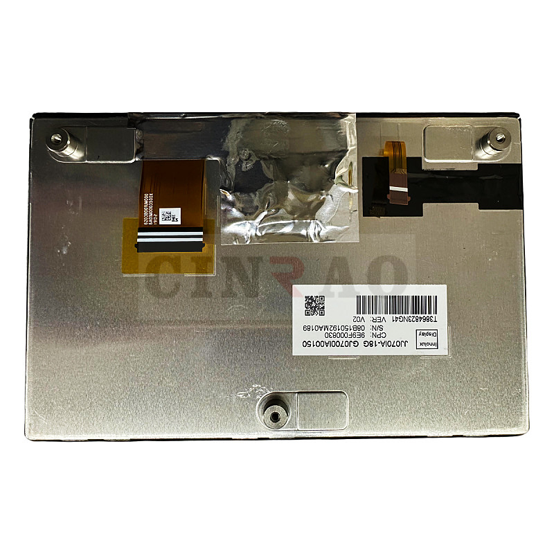 7 ιντσών 800*480 Εικονική οθόνη JJ070IA-18G LCD οθόνη Πίνακας οθόνης Οδηγός GPS