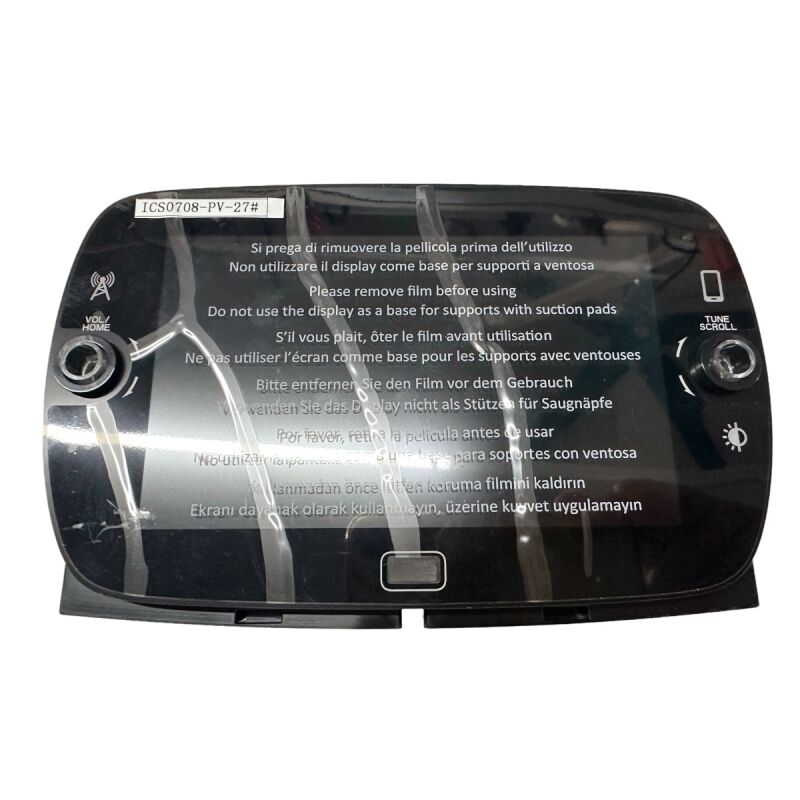 Οθόνη αυτοκινήτου 7 ιντσών για Fiat ICS0708-PV-27# TFT3P7429-V4-E Οθόνη LCD GPS Navigation